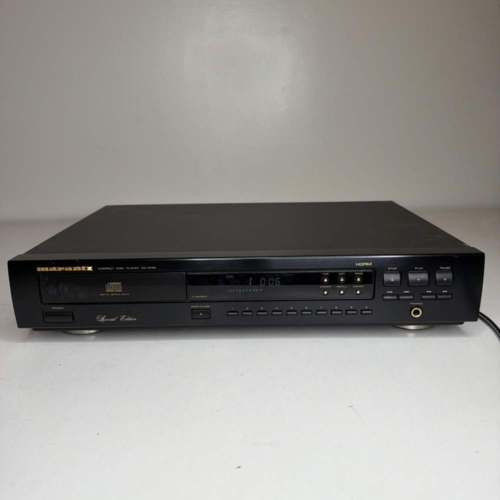 Vintage Marantz CD Player CD-67SE Special Edition HiFi Separates NO REMOTE
